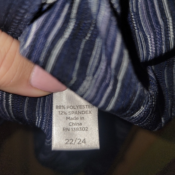 Womens plus sz 22/24 Avenue zip up Athletic Jacket NWOT - Picture 2 of 5